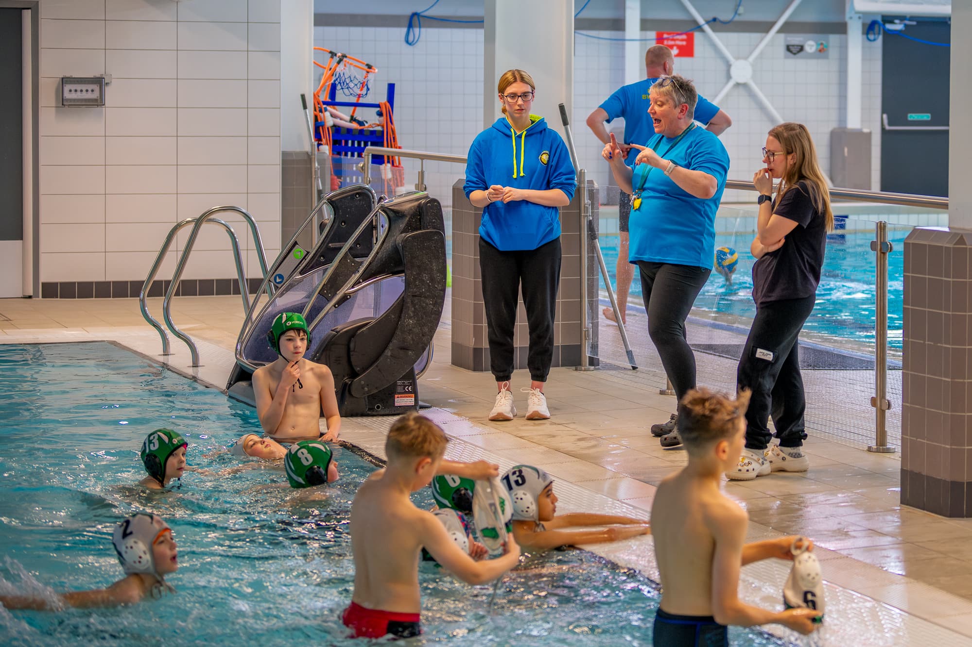 Aquaball coaches