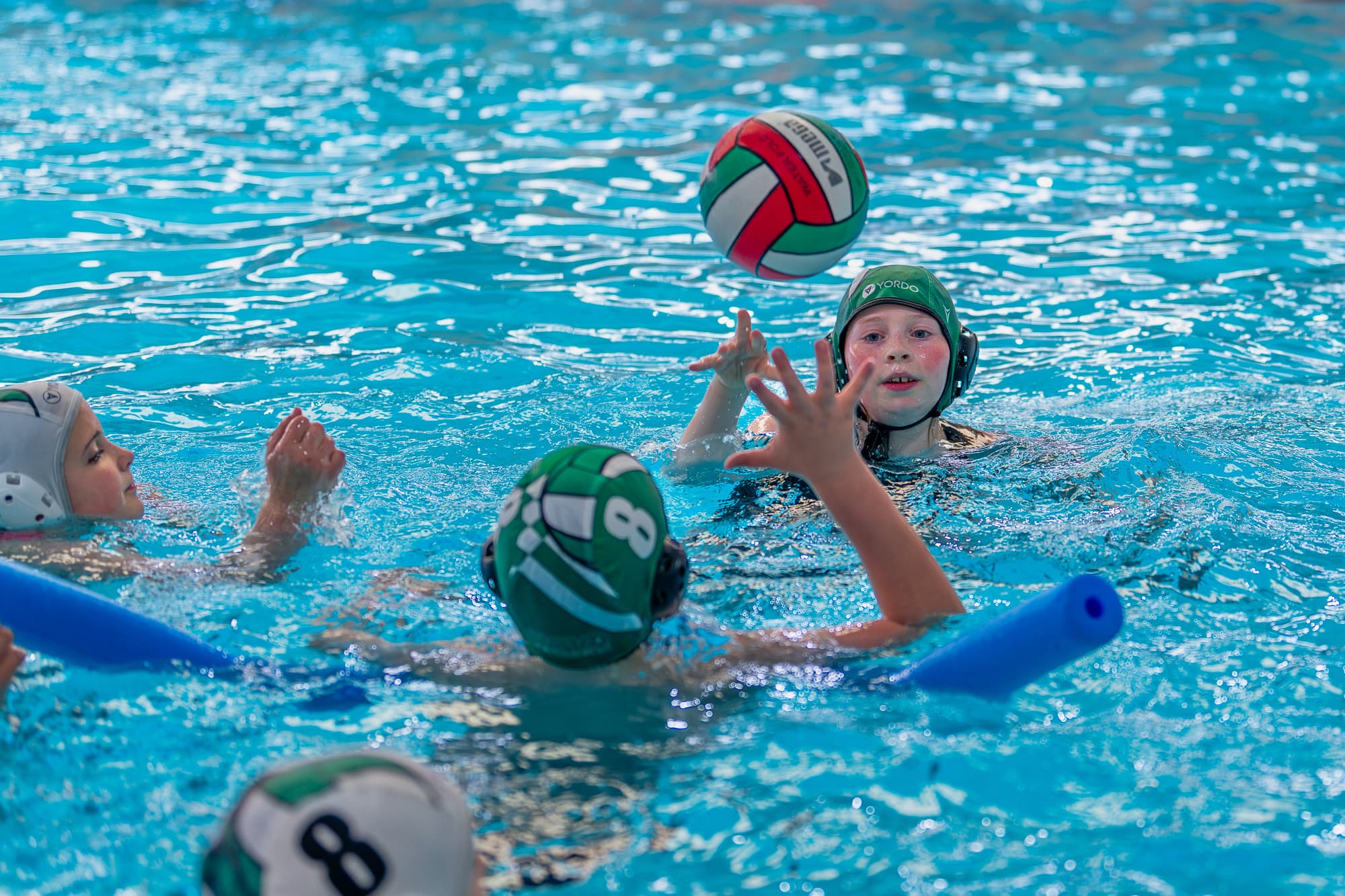 Junior coaching session