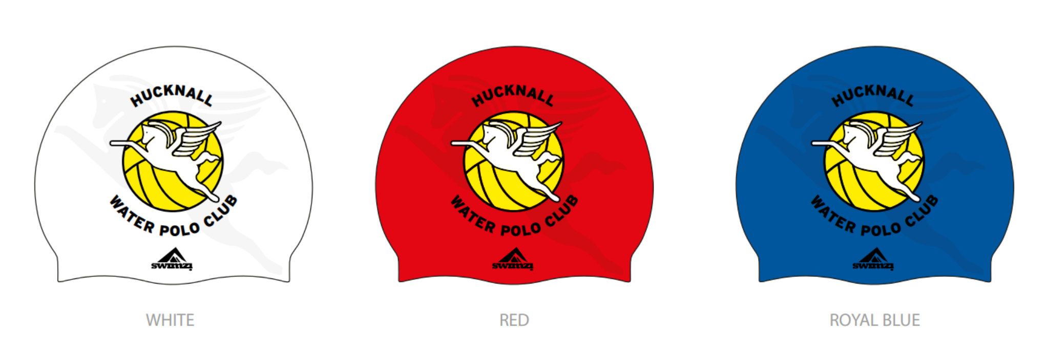 Hucknall WPC swimming caps