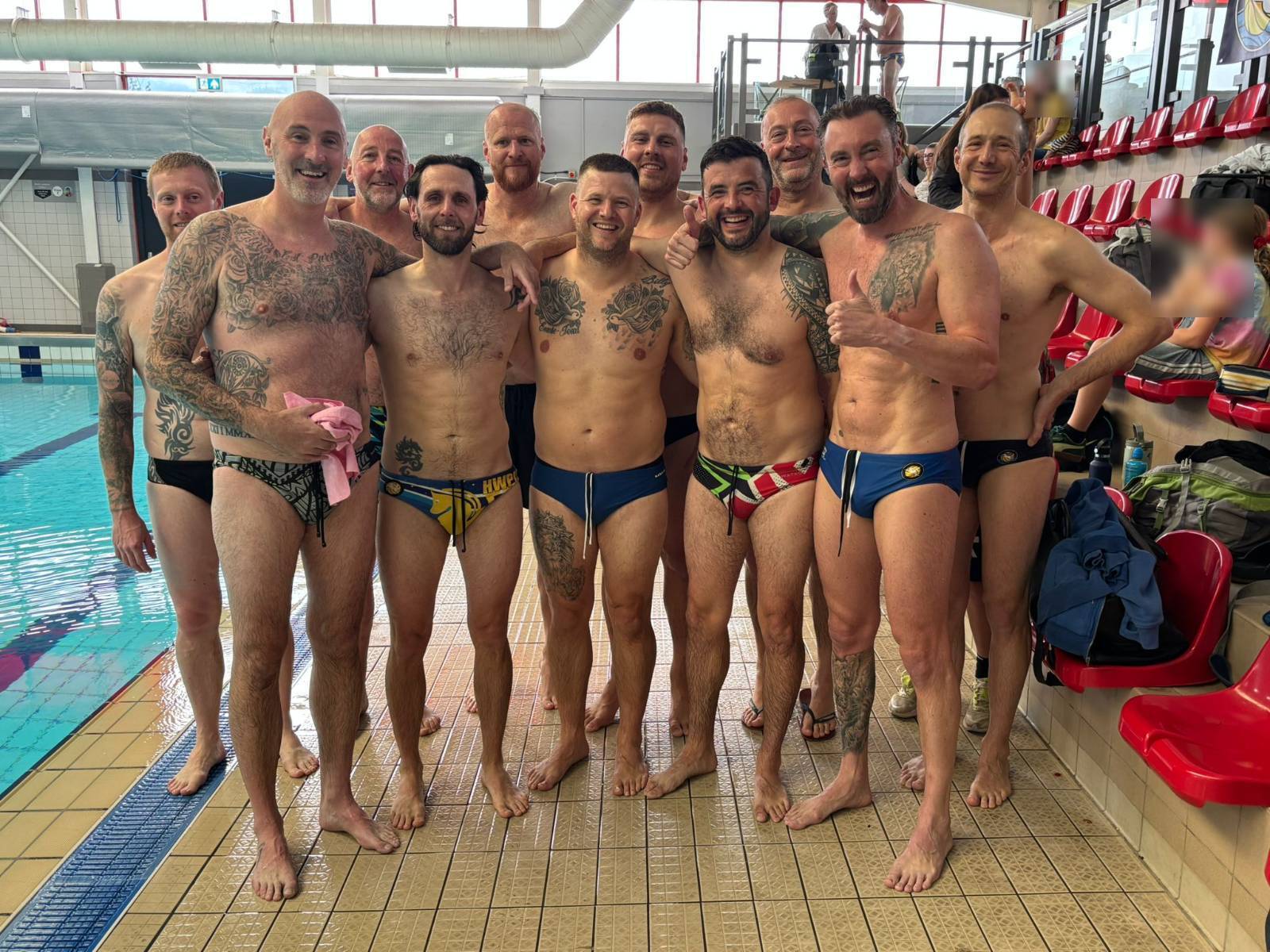 The Hucknall masters team at the 2026 tournament
